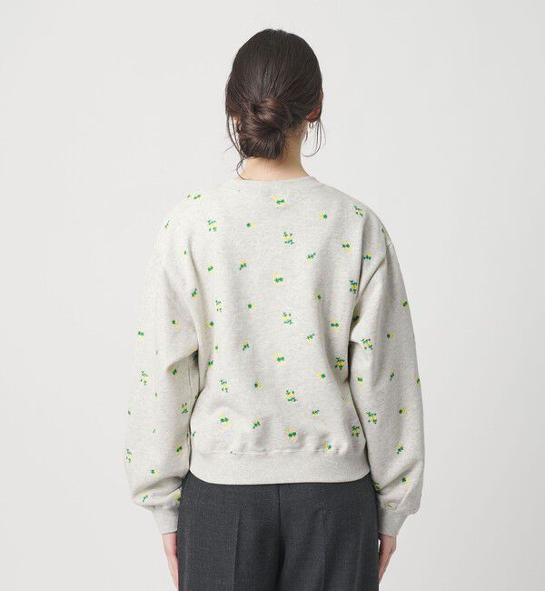 BEAUTY&YOUTH UNITED ARROWS「コットン裏毛 エンブロイダリー スウェットプルオーバー」|スウェット・ジャージ|