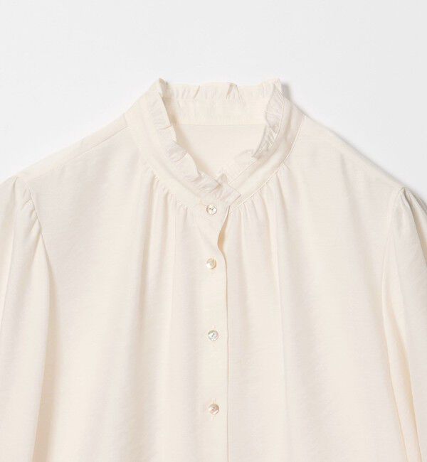 STEVEN ALAN「＜Steven Alan＞フリル ブラウス」|シャツ・ブラウス|
