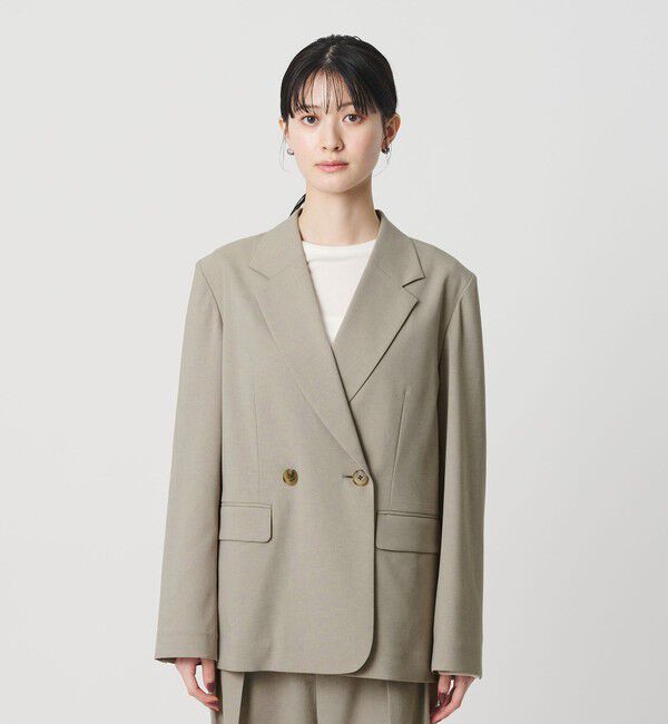 BEAUTY&YOUTH UNITED ARROWS「テーラード ダブルジャケット 吸水速乾 防シワ UV」|テーラードジャケット|