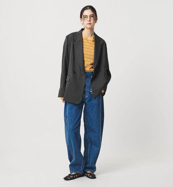 BEAUTY&YOUTH UNITED ARROWS「テーラード ダブルジャケット 吸水速乾 防シワ UV」|テーラードジャケット|