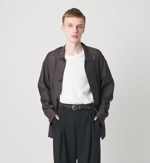 MONKEY TIME「キュプラ コットン フィブリル カバーオール シャツ」|その他|