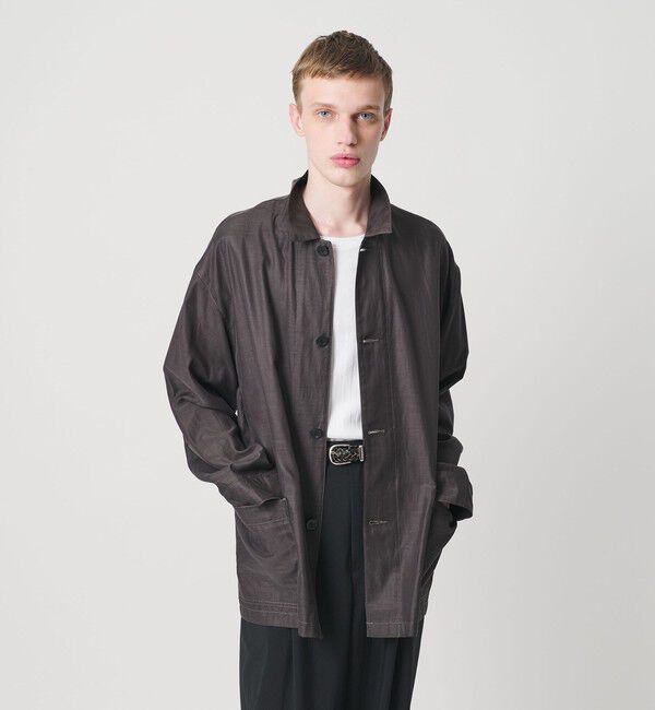 MONKEY TIME「キュプラ コットン フィブリル カバーオール シャツ」|その他|