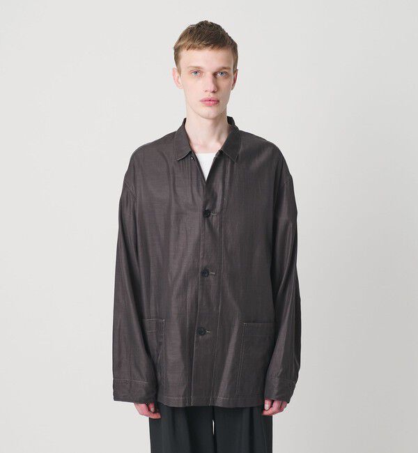 MONKEY TIME「キュプラ コットン フィブリル カバーオール シャツ」|その他|