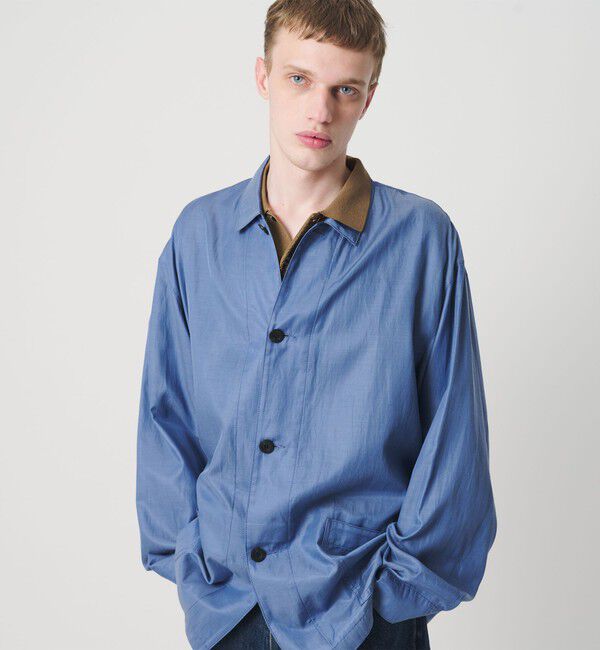 MONKEY TIME「キュプラ コットン フィブリル カバーオール シャツ」|その他|