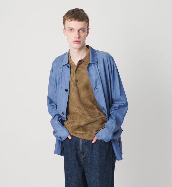 MONKEY TIME「キュプラ コットン フィブリル カバーオール シャツ」|その他|