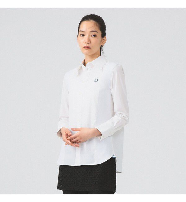 Ray BEAMS 「【別注】FRED PERRY / PANELLED SHIRT」|シャツ・ブラウス|SNOW WHITE