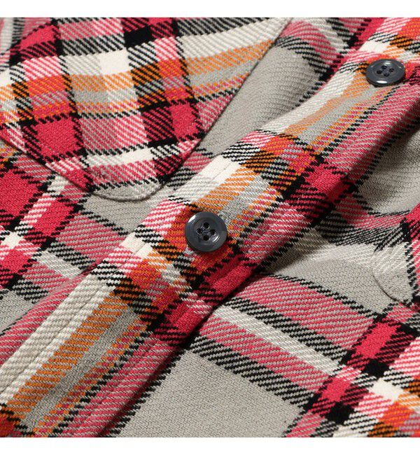 BEAMSBOY「SUGAR CANE / ツイル チェック ワーク シャツ」|シャツ・ブラウス|