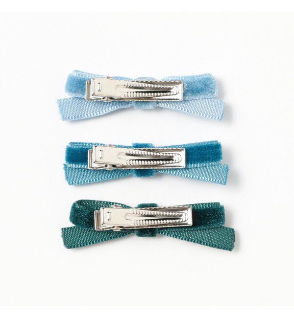 BEAMSBOY「ミニ ベロア リボン ピン 3SET」|その他|