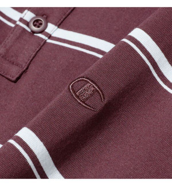 Ray BEAMS 「【別注】Champion / ボーダー ポロシャツ」|ポロシャツ|