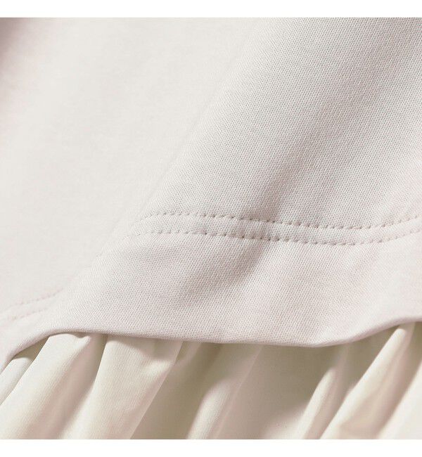 Demi-Luxe BEAMS 「タフタ コンビ ワンピース」|ワンピース|