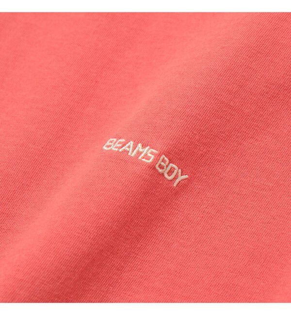 BEAMSBOY「ボーイ エンブロイダリー クルー Tシャツ」|Tシャツ・カットソー|