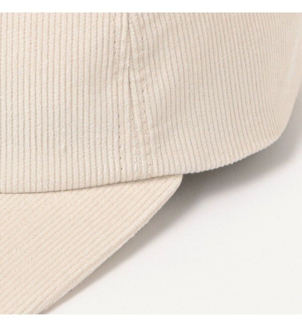 BEAMS PLUS「BEAMS PLUS / レジメンタル ストラップ コーデュロイ 6パネル キャップ」|その他|