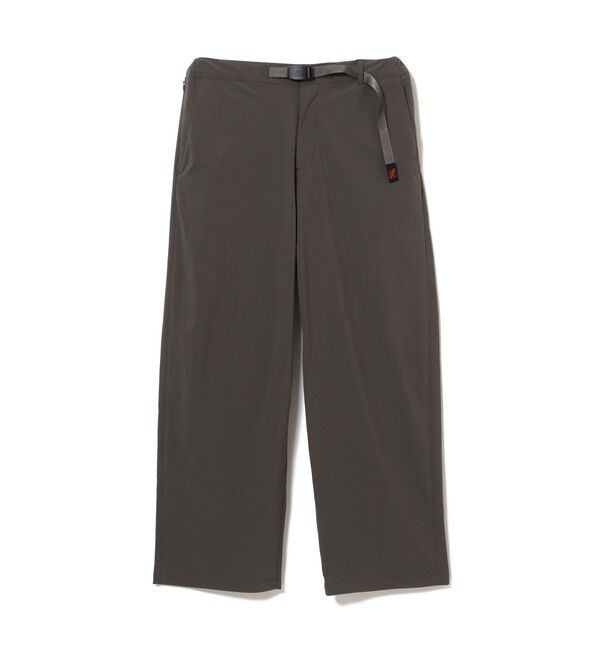 BEAMS「【別注】Gramicci / ナイロン スラックス 26SS」|チノ|CHARCOAL