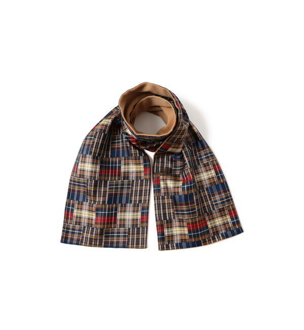 BEAMS PLUS「Silk Cashmere Reversible Stole」|マフラー|CAMEL