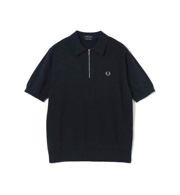 BEAMS「【別注】FRED PERRY / Half-Zip Knit Polo」|ニット・セーター|