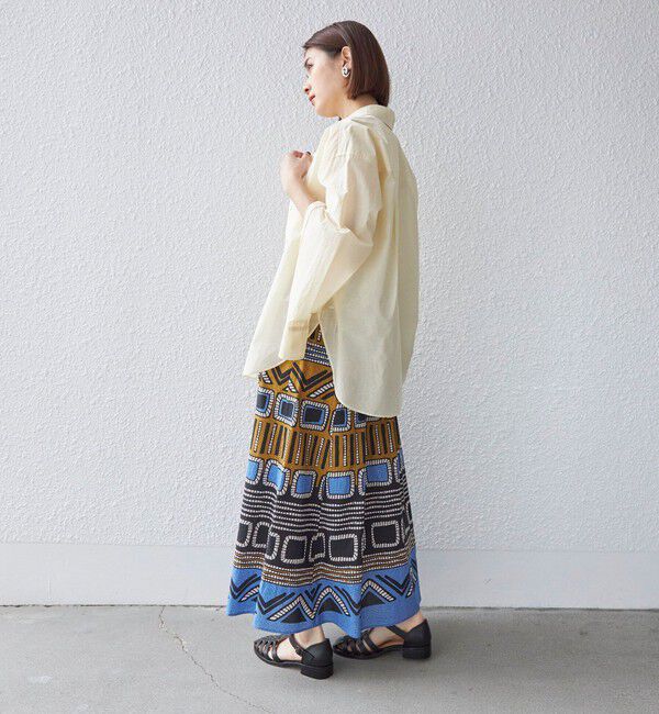 SHIPS for women「〈手洗い可能〉綿 ナイロン シアー オーバー シャツ ◇」|シャツ・ブラウス|