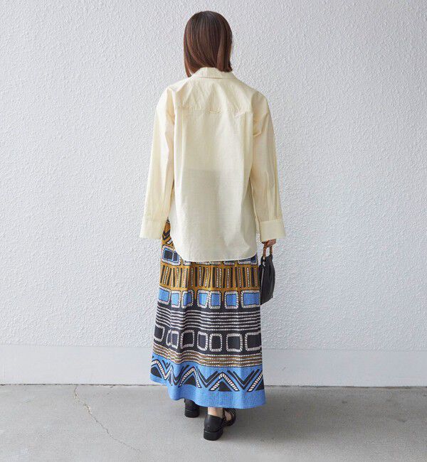 SHIPS for women「〈手洗い可能〉綿 ナイロン シアー オーバー シャツ ◇」|シャツ・ブラウス|