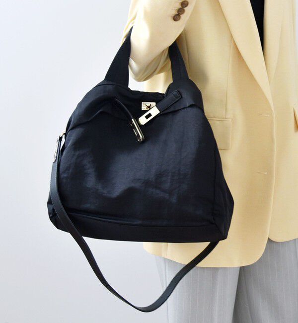 quaranciel「quaranciel: ベルトデザイン 2way トートバッグ（A4対応）」|トートバッグ|