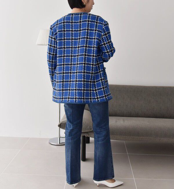 quaranciel「quaranciel:〈洗濯機可能〉セミフレア デニム パンツ」|デニム|