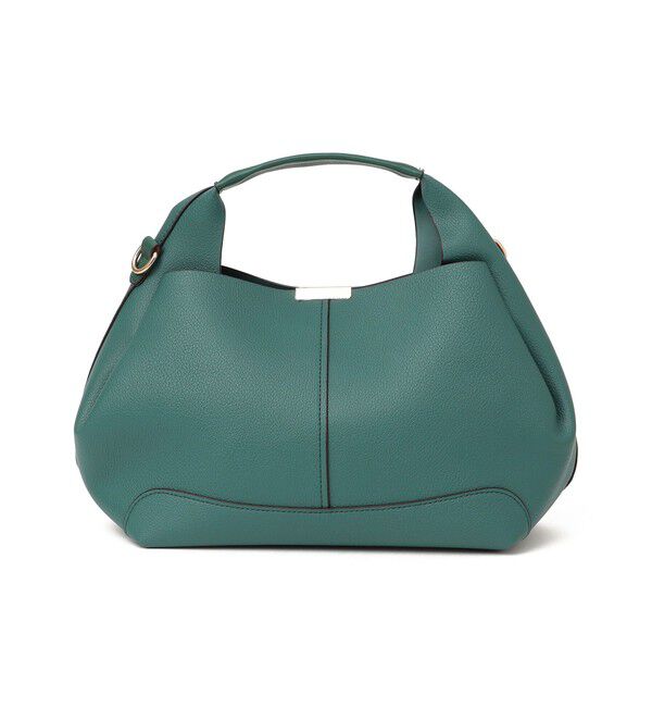 SHIPS any「SHIPS any: ゴールド プレート ワンハンドル 2WAY バッグ」|ショルダー・メッセンジャー|