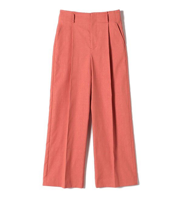 SHIPS for women「〈手洗い可能 / UVカット〉ドライオックス フロント タック ストレート パンツ」|その他|