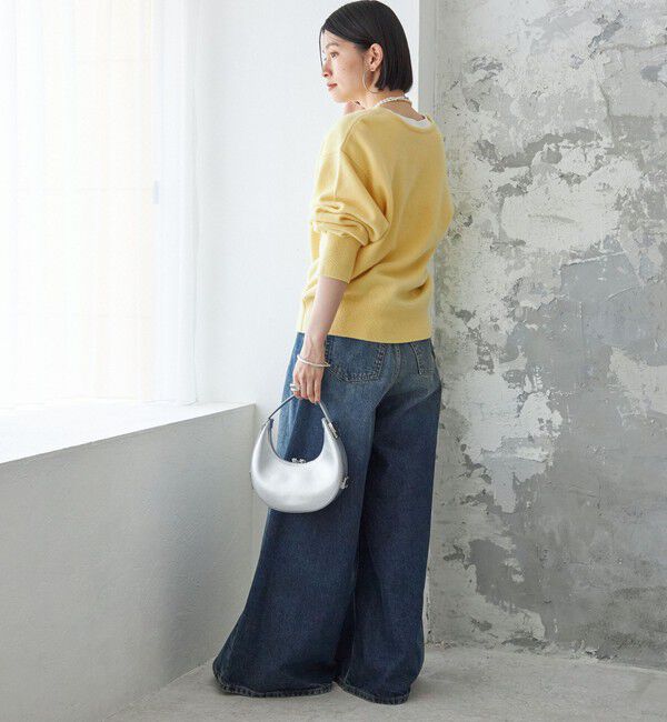 SHIPS for women「〈手洗い可能〉7G ウール カシミヤ ヘンリーネック 2WAY プルオーバー」|ニット・セーター|