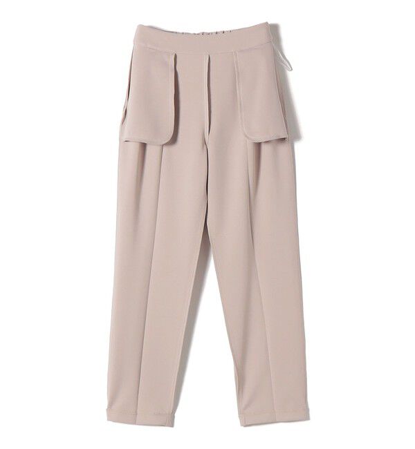 SHIPS Colors 「SHIPS Colors:ストレッチ ジョーゼット テーパードパンツ 3 （セットアップ対応可能）◇」|その他|