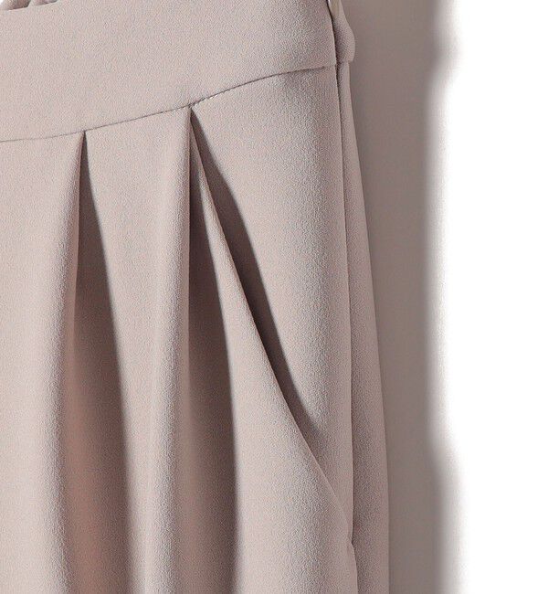 SHIPS Colors 「SHIPS Colors:ストレッチ ジョーゼット テーパードパンツ 3 （セットアップ対応可能）◇」|その他|