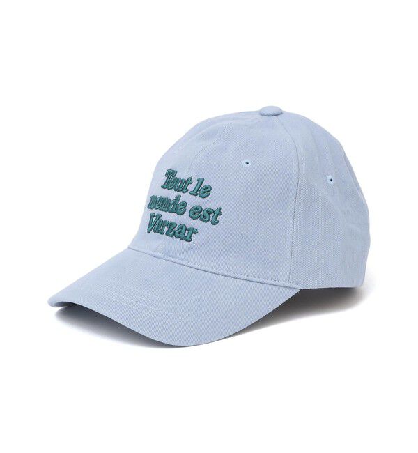 SHIPS any「VARZAR: レタリング 刺繍 ボール キャップ」|キャップ・キャスケット|