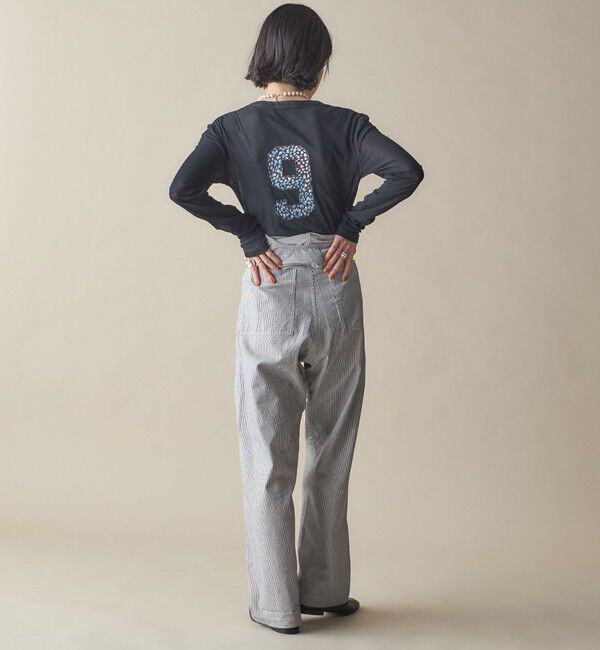 SHIPS for women「SHIPS NINE CASE:〈洗濯機可能〉ジャンプスーツ」|オールインワン|