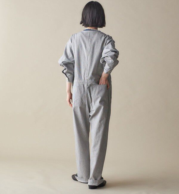 SHIPS for women「SHIPS NINE CASE:〈洗濯機可能〉ジャンプスーツ」|オールインワン|