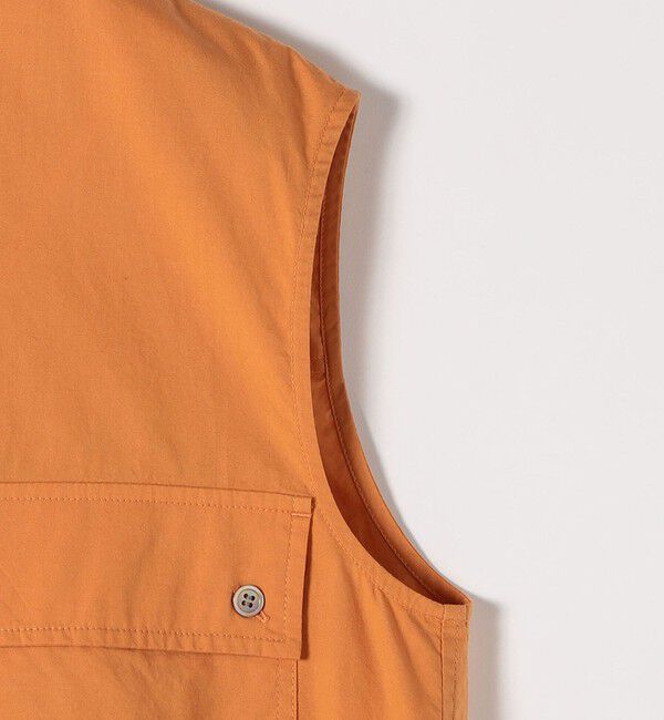 SHIPS any「SHIPS any:〈洗濯機可能〉ポプリン フレンチスリーブ ポケット ドロスト シャツ」|シャツ・ブラウス|