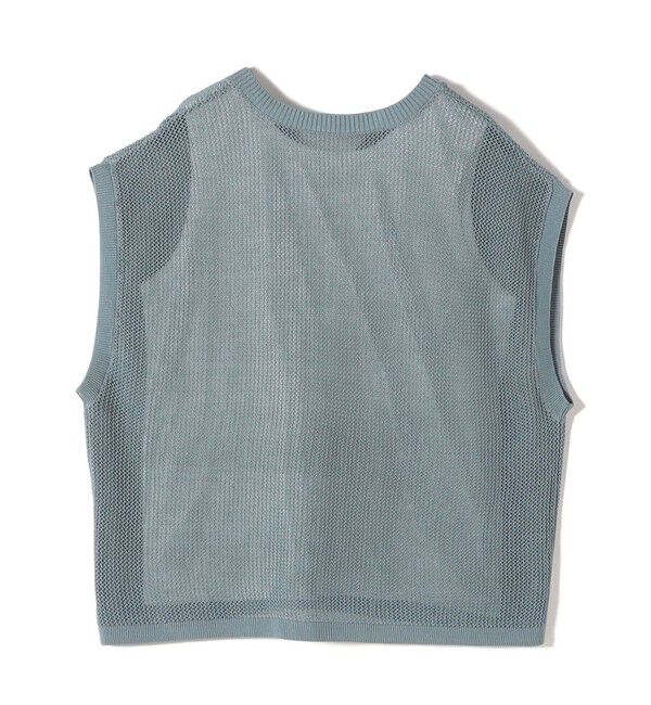 SHIPS Colors 「SHIPS Colors:2WAY メッシュ ニット &times; タンクトップ セット」|ニット・セーター|ライトブルー