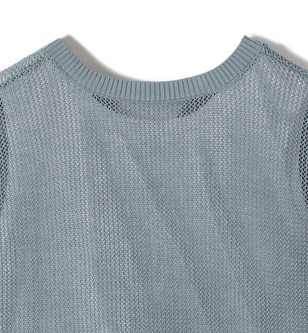 SHIPS Colors 「SHIPS Colors:2WAY メッシュ ニット &times; タンクトップ セット」|ニット・セーター|