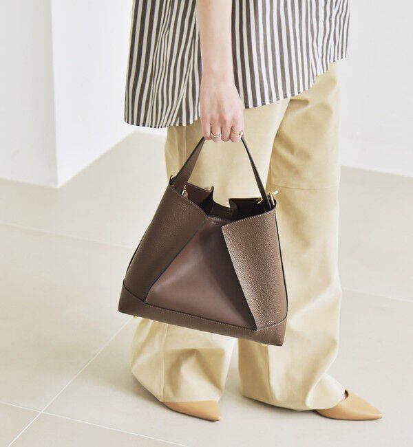 quaranciel「《一部追加予約》quaranciel: 2way コンビ ワンハンドル ショルダー バッグ」|ショルダー・メッセンジャー|