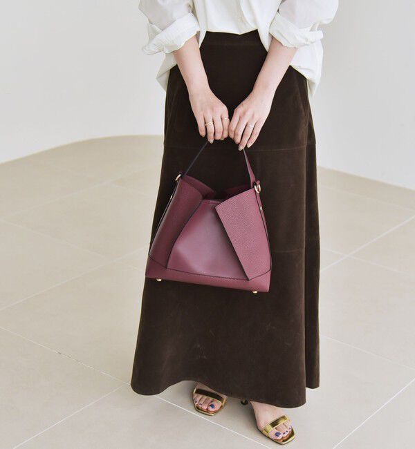 quaranciel「《一部追加予約》quaranciel: 2way コンビ ワンハンドル ショルダー バッグ」|ショルダー・メッセンジャー|