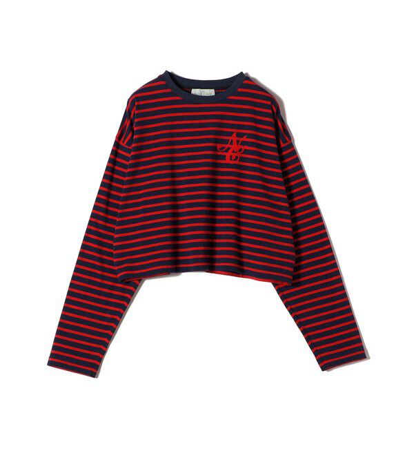 SHIPS for women「SHIPS NINE CASE:ボーダー 長袖 TEE」|Tシャツ・カットソー|