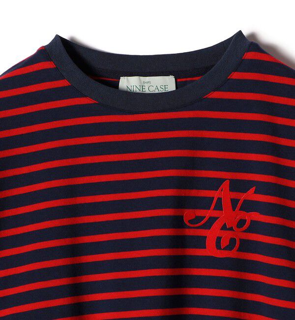 SHIPS for women「SHIPS NINE CASE:ボーダー 長袖 TEE」|Tシャツ・カットソー|