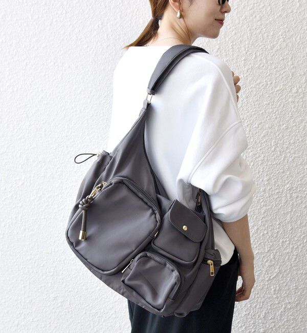 SHIPS any「《一部追加予約》SHIPS any: 9ポケット 2WAY ショルダー バッグ」|ショルダー・メッセンジャー|