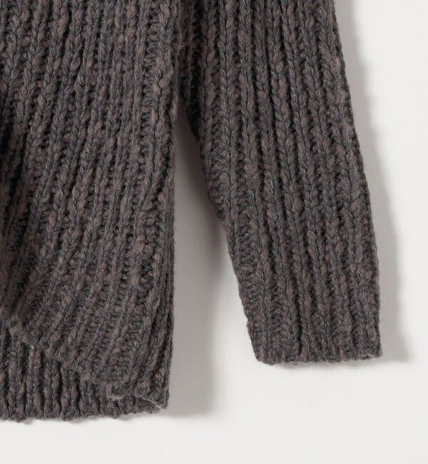 SHIPS any「SHIPS any:〈手洗い可能〉ロービング ルーズ Vネック ニット カーディガン」|カーディガン|