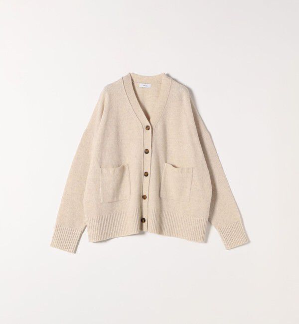 SHIPS any「SHIPS any:〈手洗い可能〉AQUA カシミヤ ミックス Vネック カーディガン」|カーディガン|