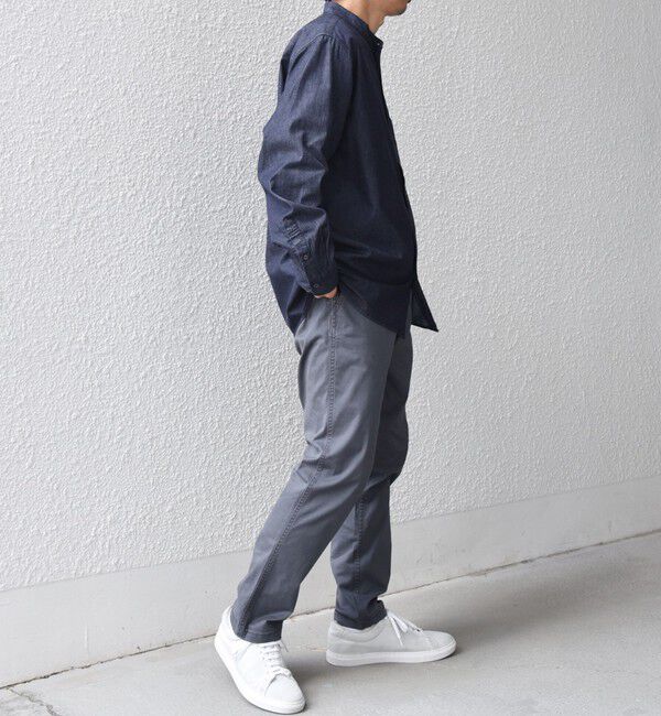 SHIPS any「SHIPS any:〈洗濯機可能〉フェードカラー ストレッチ スリム テーパード チノ パンツ◇」|チノ|