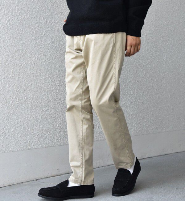 SHIPS any「SHIPS any:〈洗濯機可能〉フェードカラー ストレッチ スリム テーパード チノ パンツ◇」|チノ|