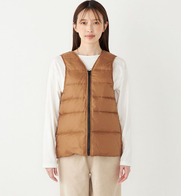 SHIPS Colors 「SHIPS Colors:〈手洗い可能〉ダウンライナー グログラン パーカ 2◇」|ダウン|