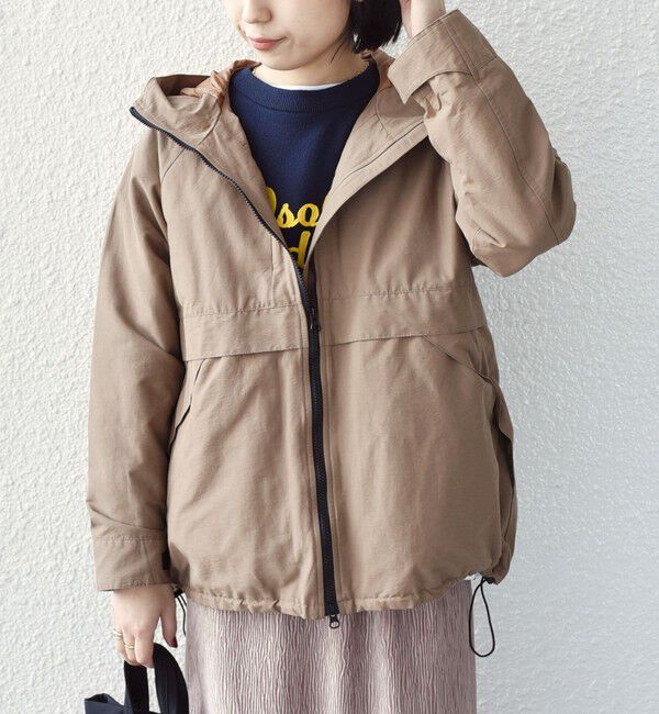 SHIPS Colors 「SHIPS Colors:〈手洗い可能〉ダウンライナー グログラン パーカ 2◇」|ダウン|