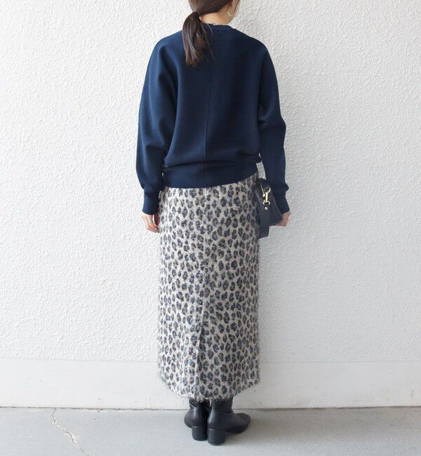 SHIPS any「SHIPS any:〈洗濯機可能〉クルーネック ドルマン ベーシック ニット プルオーバー」|ニット・セーター|