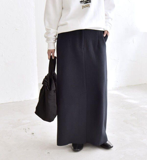 quaranciel「quaranciel: エア ニードル Iライン スリット スカート」|スカート|