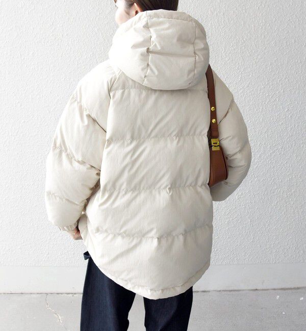 SHIPS any「【WEB限定】SHIPS any: フーディ ショート ダウン ジャケット 2」|ダウン|