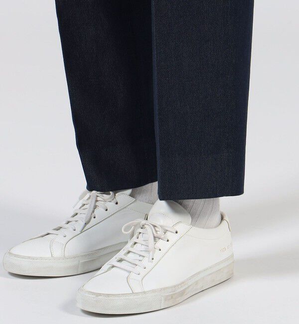 CABaN「CABaN シーアイランドデニム シャーリングパンツ」|チノ|