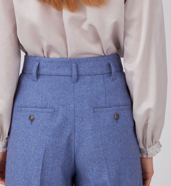 Ballsey「メランジカルゼ タックワイドパンツ」|その他|